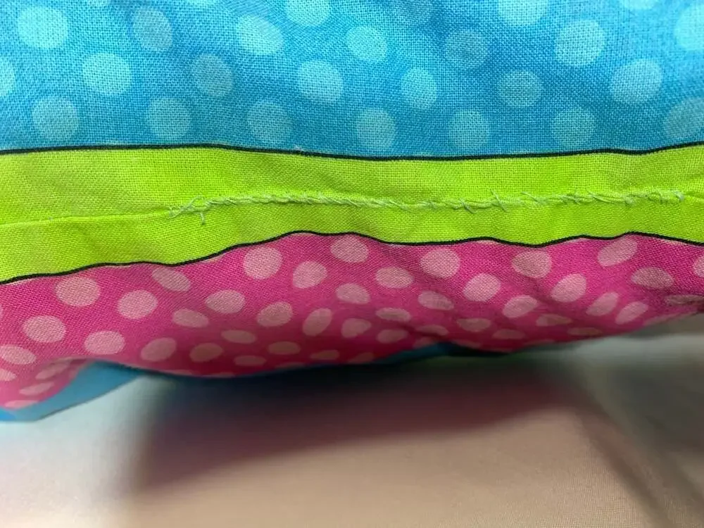 Vintage Barbie Pillow ( standard size) HTF rare ! Two sided